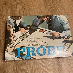 Vintage Probe Game Parker Brothers‎ Game Of Words Family Fun